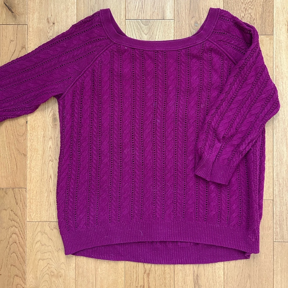 Fuchsia American Eagle Sweater - Medium